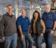 Group of people smiling at Clearwater Paper