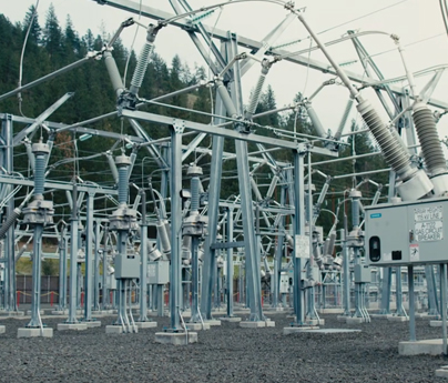 Parts of a substation